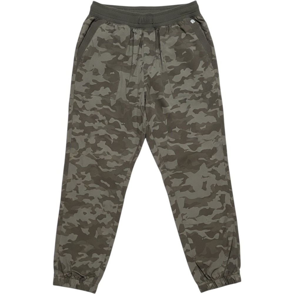 Vuori Womens Camo Cargo Jogger Pants Green Brown Performance Stretch XL